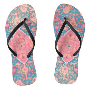 Paar slippers Perzisch patroon Teenslippers