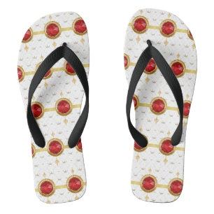 Paar slippers teenslippers