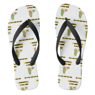 Paar slippers teenslippers