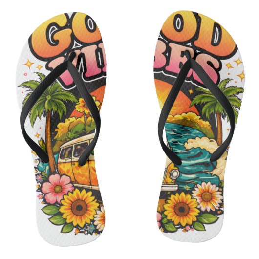 Paar teenslippers (Voetbed)