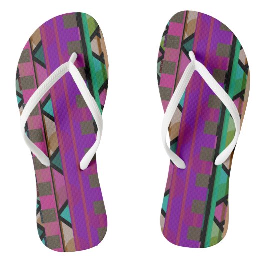Paar teenslippers (Voetbed)