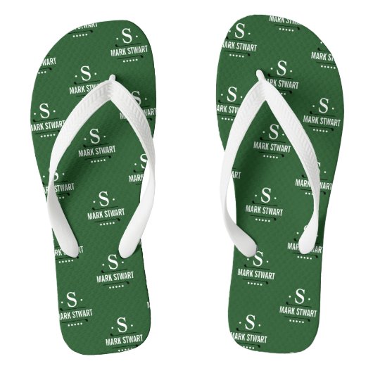Paar teenslippers (Voetbed)