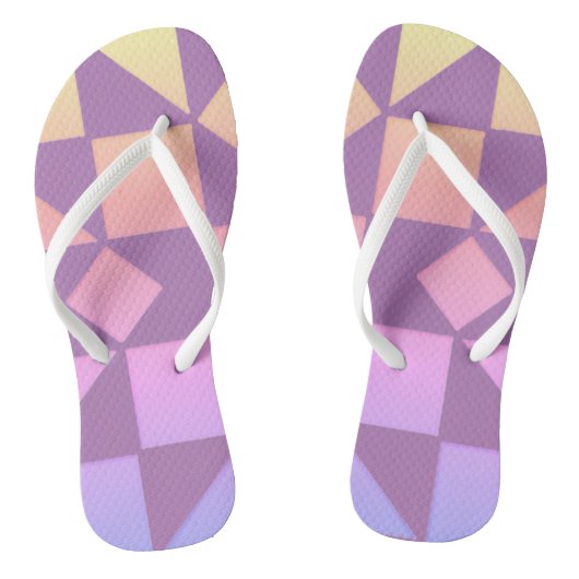 Paar Teenslippers ART STYLE (Voetbed)