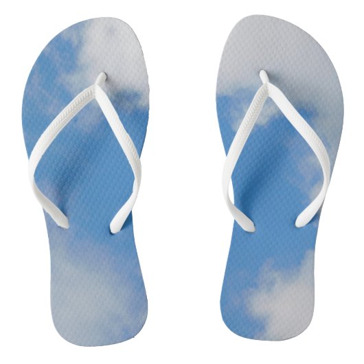 Paar Teenslippers CLOUDS KUNST EN DESIGN (Voetbed)
