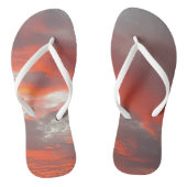 Paar Teenslippers SUNSET KUNST EN DESIGN (Voetbed)