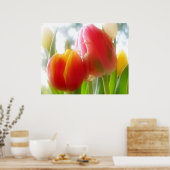 paar tulpen afdrukken en posters (Keuken)