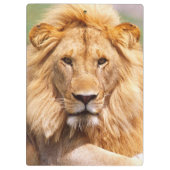 Paar van Afrikaanse Lion, Panthera leo, Tanzania Klembord (Achterkant)