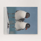 Paar van Black Headed Gulls Legpuzzel (Horizontaal)