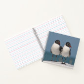 Paar van Black Headed Gulls Notitieboek (Binnen)