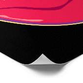 Paar van Cherry Red Lips Poster (Hoek)