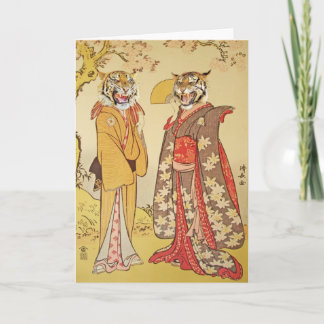 Paar van de Druk van het Man en van de Vrouw van Kaart