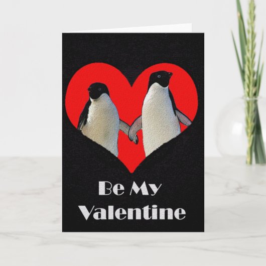 Paar van de Kaart van de Valentijnsdag van (Voorkant)