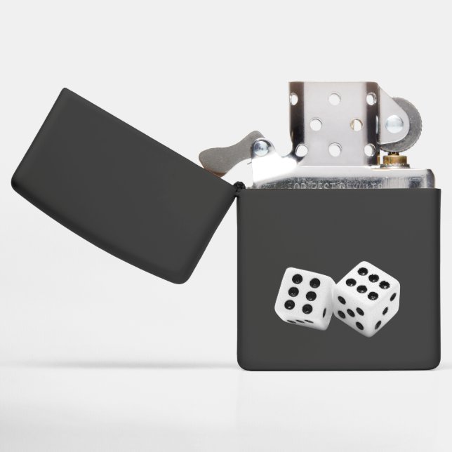 Paar van Dice Zippo (Geopend)