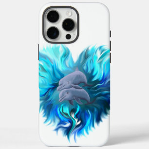 Paar van dolfijnen iPhone 16 pro max hoesje