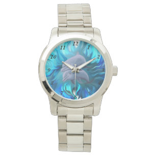 Paar van dolfijnen horloge