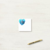 Paar van dolfijnen post-it® notes (Op bureau)