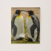 Paar van King Penguins, Falklands Legpuzzel (Verticaal)