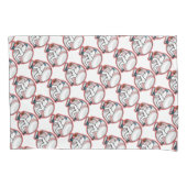 Paar van Kussenslopen van standaardgrootte/honkbal (Voorkant-Links)