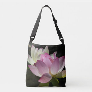 Paar van Lotus Flowers II Crossbody Tas