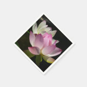 Paar van Lotus Flowers II Servet (Hoek)