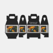 Paar van Lucky Goldfish Bedankdoosjes (Uitgevouwen)