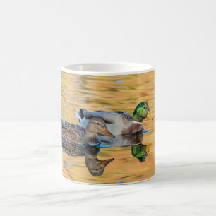 Paar van Mallards Koffiemok