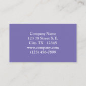 Paar van mooie witte doven visitekaartje (Achterkant)