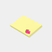 Paar van Rode Lips Post-it® Notes (Schuin)