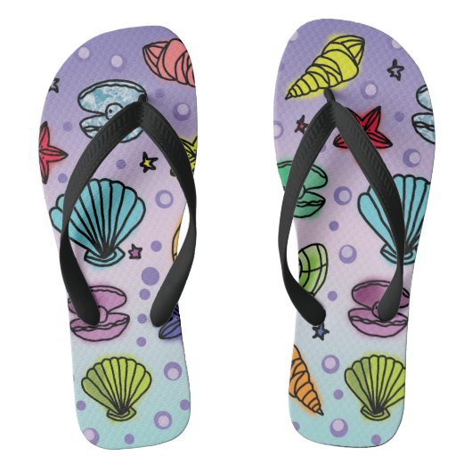 Paar van Teenslippers (Voetbed)