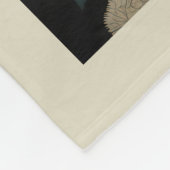 Paar van Witte Grets Fleece Deken (Hoek)