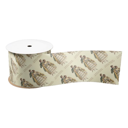  Paar Victoriaans Kerstlintje Lint (Spoel)