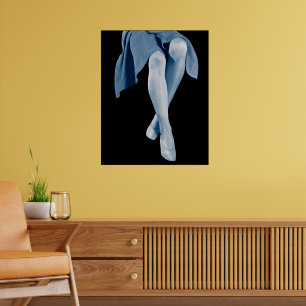 Paar Vrouwen poten Poster