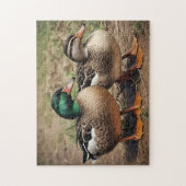 Paar Wilde Eenden Legpuzzel (Verticaal)