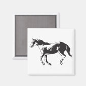 paard3 magneet (Voorkant / Achterkant)