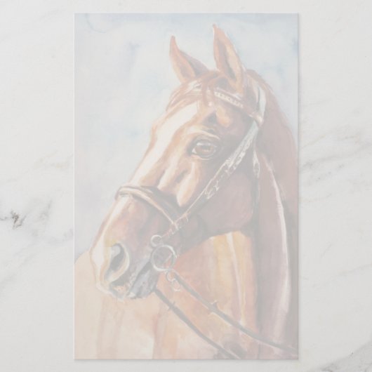 Paard 2 briefpapier (Voorkant)
