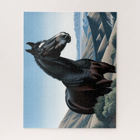 Paard 500 stuk puzzel legpuzzel (Verticaal)