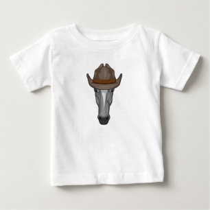 Paard als Cowboy met Hoed