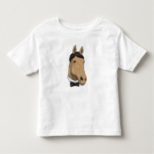 Paard als herenman met Bow stropdas Kinder Shirts