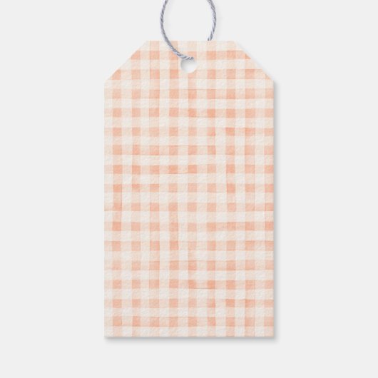 Paard Baby shower Dank u Labels Cadeaulabel (Achterkant)