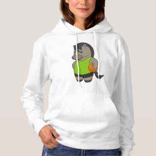 Paard Basketbal speler Basketbal Hoodie