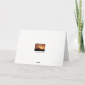 Paard bedankt kaart (Achterkant)