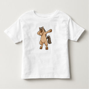 Paard bij Hip Hop Dance Dab Kinder Shirts