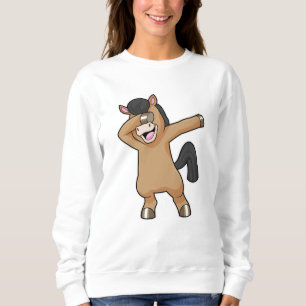 Paard bij Hip Hop Dance Dab Trui