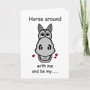 Paard bij mij, Valentijnsdag Kaart