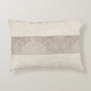 Paard Bits Paardenstal Decor Neutral Chic Accent Kussen