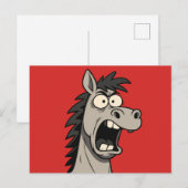 Paard Briefkaart (Voorkant / Achterkant)