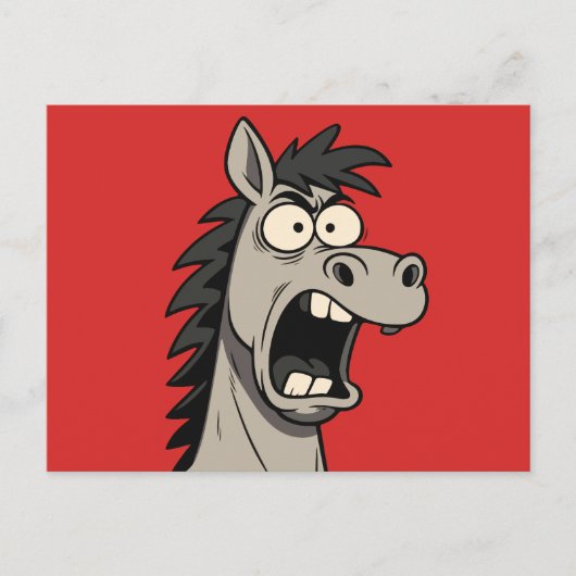 Paard Briefkaart (Voorkant)