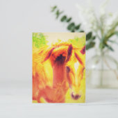 Paard Briefkaart (Staand voorkant)