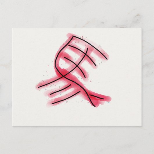 Paard Briefkaart (Voorkant)