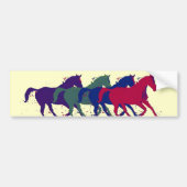 paard bumpersticker (Voorkant)